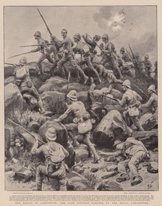 Ladysmith megkönnyebbülése, a Royal Lancasterek utolsó pozíciója